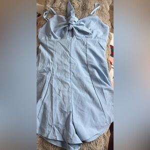 Light Blue Sleeveless Dress
